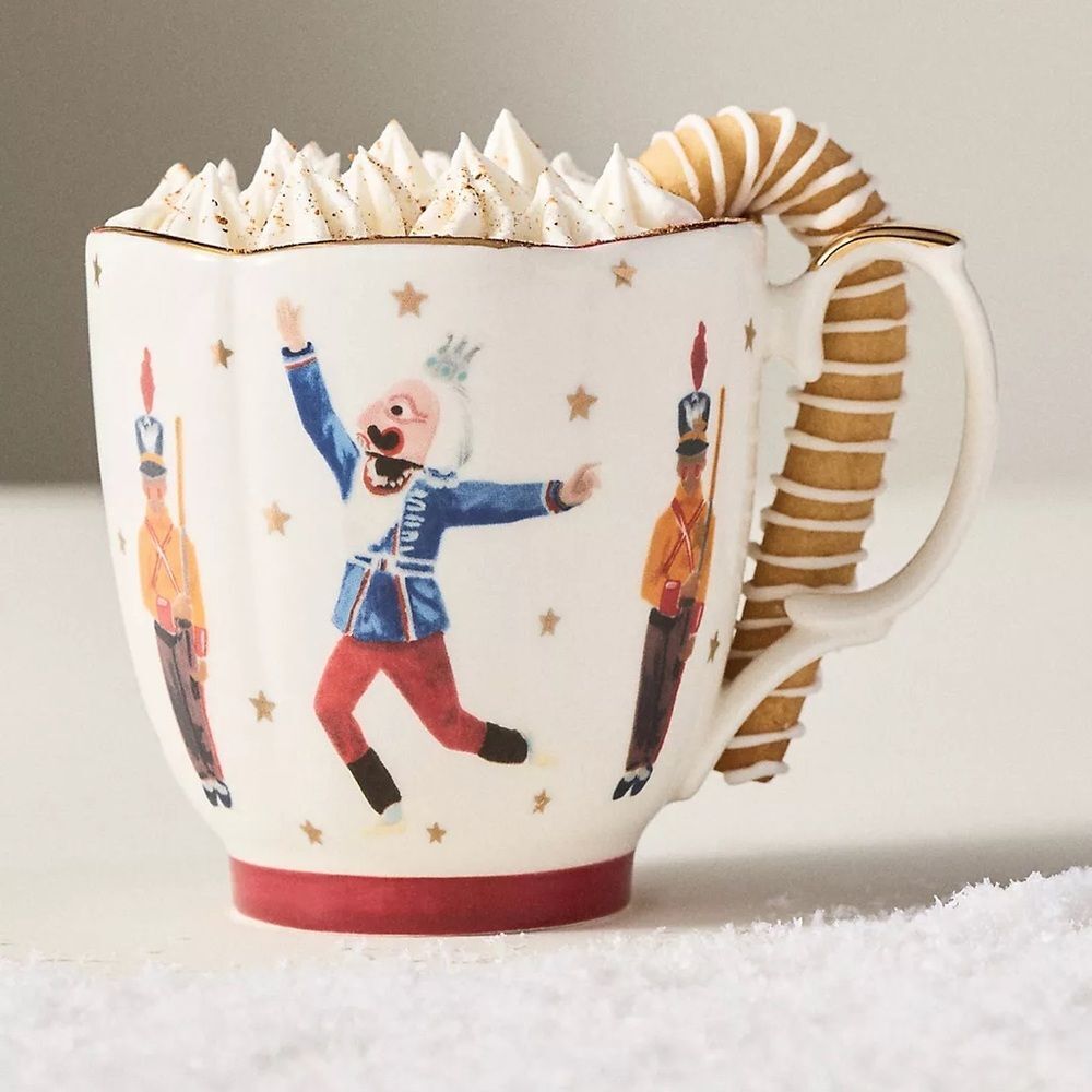 ❤️ NEW IN BOX NYC Ballet Nutcracker Mug - Anthro Collab